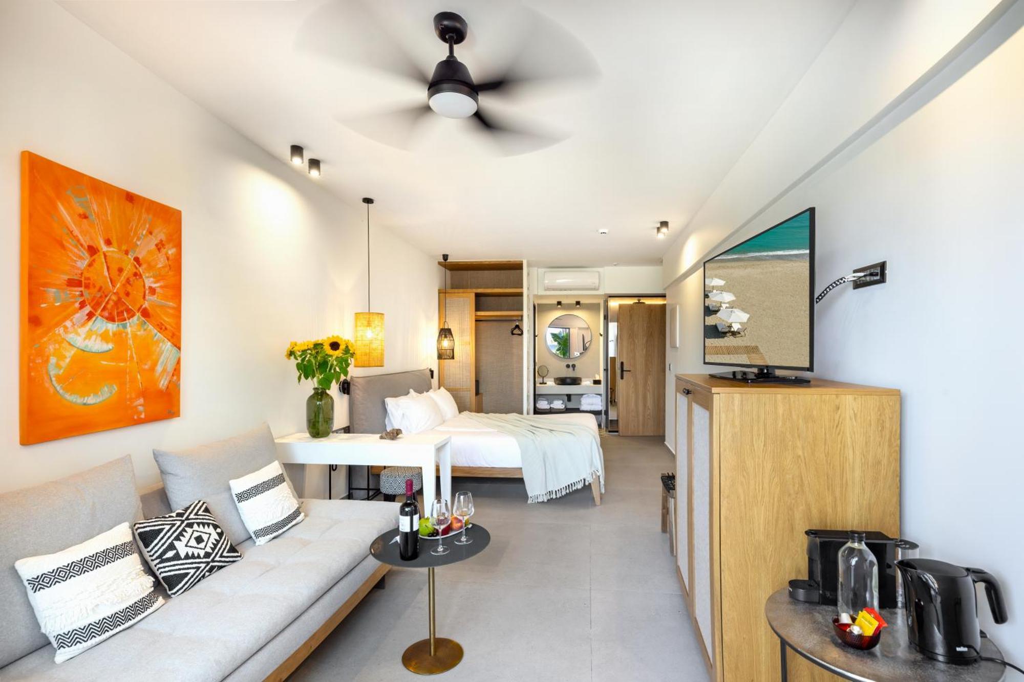 Calla Luxury Seafront Suites Réthimno Kültér fotó