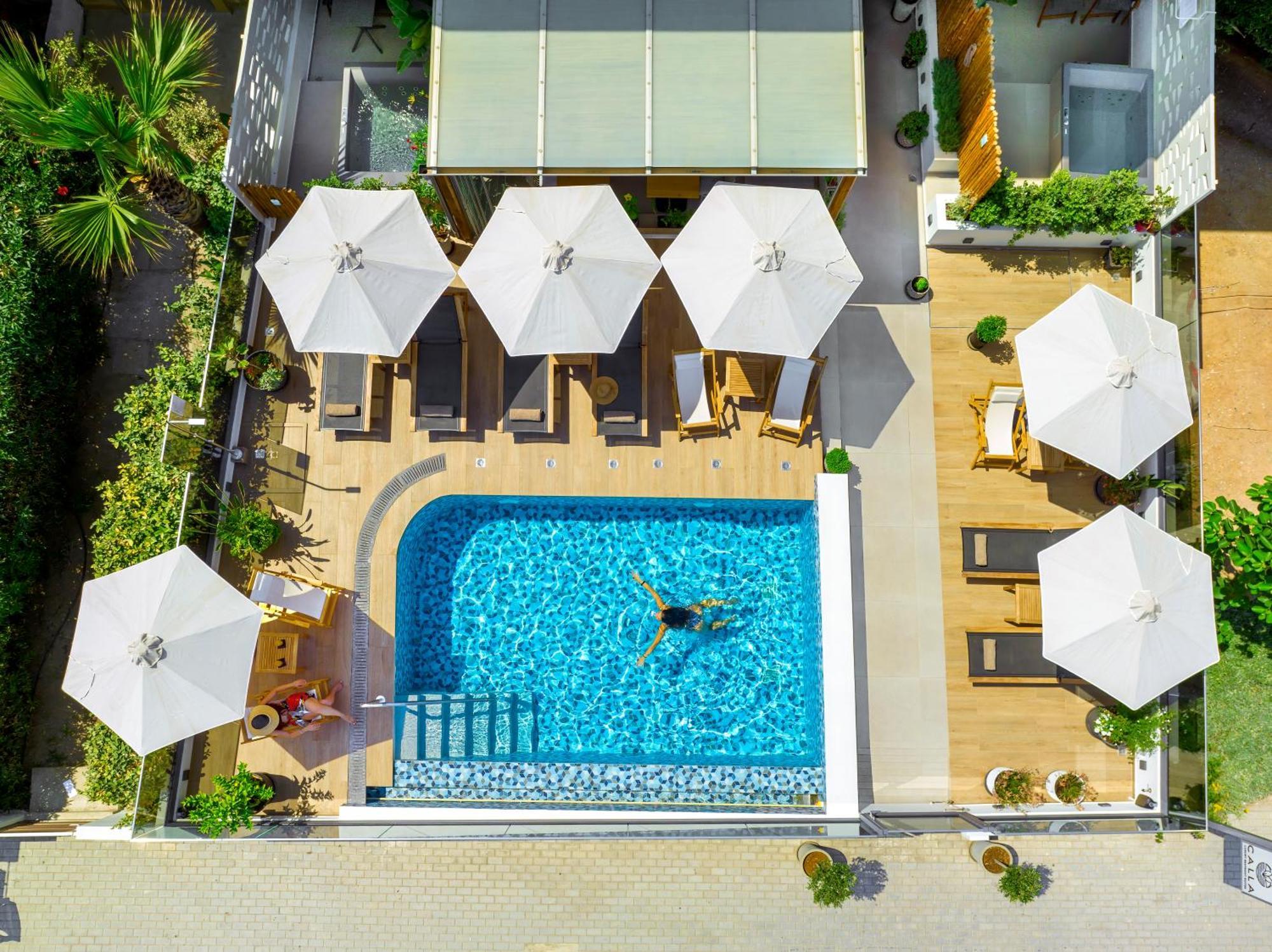 Calla Luxury Seafront Suites Réthimno Kültér fotó